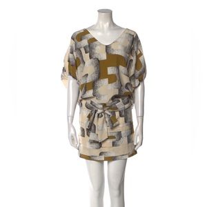 DVF Diane Von Furstenberg 100% Silk Dress Size XS